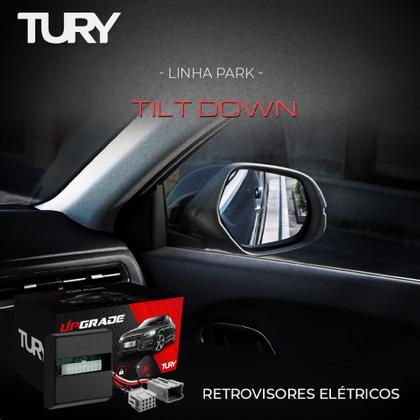 Imagem de Módulo Retrovisor Elétrico Rebatimento Tilt Down Bravo 2010/2011/2012/2013/2014/2015/2016/2017/2018 Tury PARK3.2.5AJ
