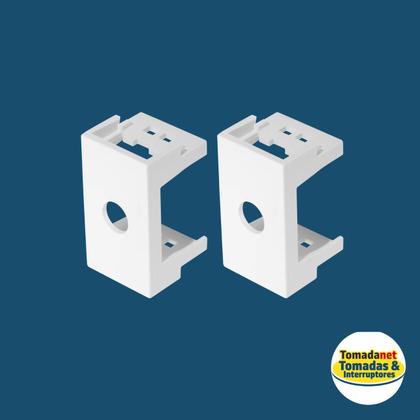 Imagem de Módulo Saída de Fio Kit 2 un. Fame Evidence/Modulare/Blanc+