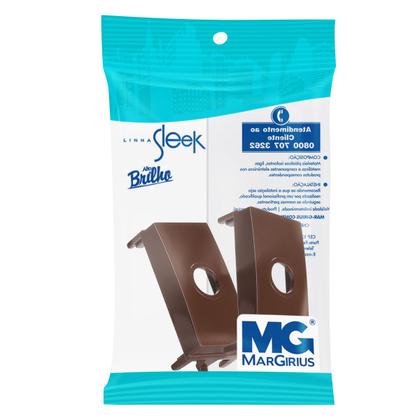 Imagem de Módulo Saida de Fio Marrom Sleek Margirius