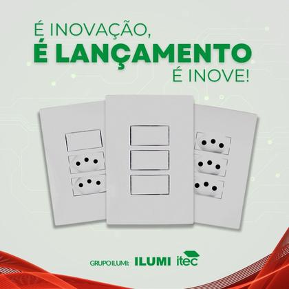 Imagem de Módulo Saída Fio 1 Furo Branco i9 9503 Ilumi