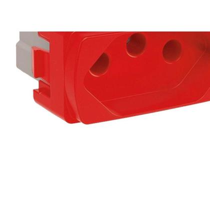 Imagem de Modulo Schneider Miluz 1 Tomada 20A. 2P+T. Vermelha - S3B70359