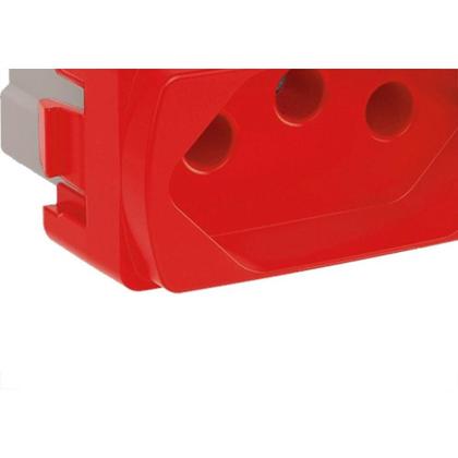 Imagem de Modulo Schneider Miluz 1 Tomada 20A. 2P+T. Vermelha - S3B70359