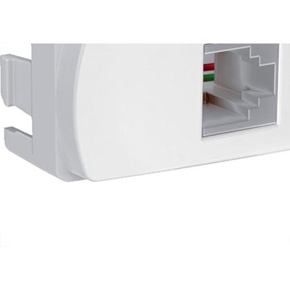 Imagem de Modulo Schneider Miluz Tomada Rj-11 Branco - S3B74900