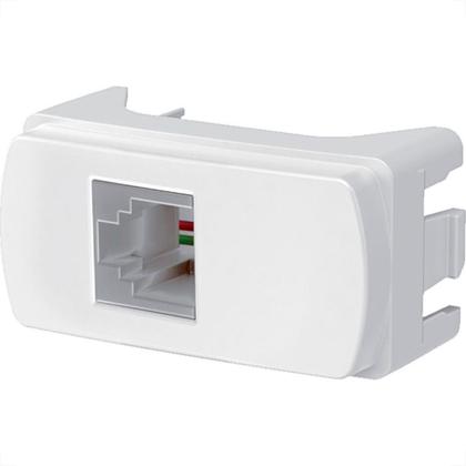 Imagem de Modulo Schneider Miluz Tomada Rj-11 Branco - S3B74900