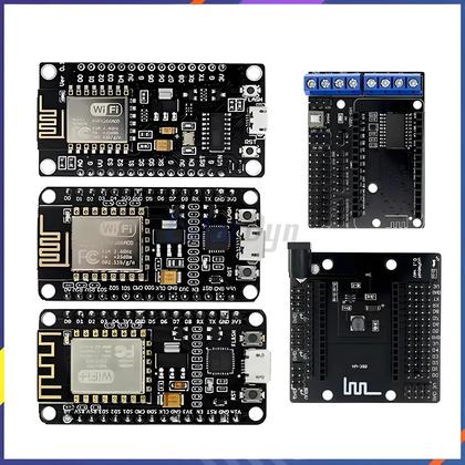 Imagem de Módulo Sem Fio ESP8266 ESP-12E NodeMcu V3 V2 Lua WIFI CH340 CP2102 Com Antena PCB Para