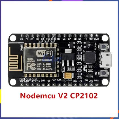 Imagem de Módulo Sem Fio ESP8266 ESP-12E NodeMcu V3 V2 Lua WIFI CH340 CP2102 Com Antena PCB Para
