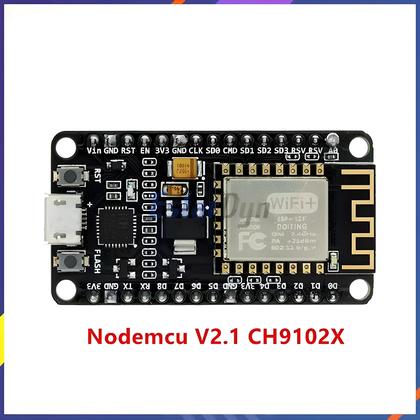 Imagem de Módulo Sem Fio ESP8266 ESP-12E NodeMcu V3 V2 Lua WIFI CH340 CP2102 Com Antena PCB Para