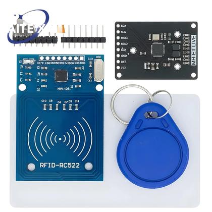 Imagem de Módulo Sem Fio RFID IC MFRC-522 RC-522 Antena SPI Gravador Leitor Módulo De Proximidade Para Arduino
