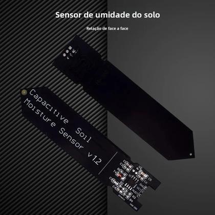Imagem de Módulo Sensor Capacitivo De Umidade Do Solo 1-10PCS HW-390, Resistente À Corrosão, Tensão Ampla
