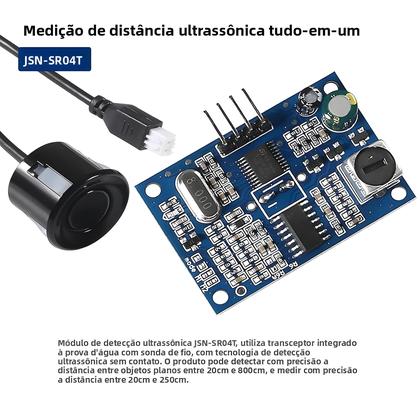Imagem de Módulo Sensor De Distância Ultrassônico À Prova d'Água Para Arduino Aokin JSN-SR04T AJ-SR04M