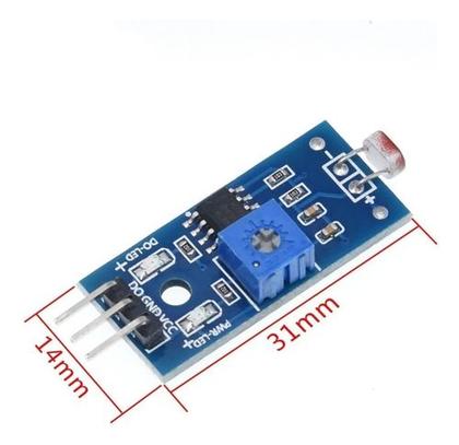 Imagem de Modulo Sensor de Luminosidade Fotoresistor LDR 5mm