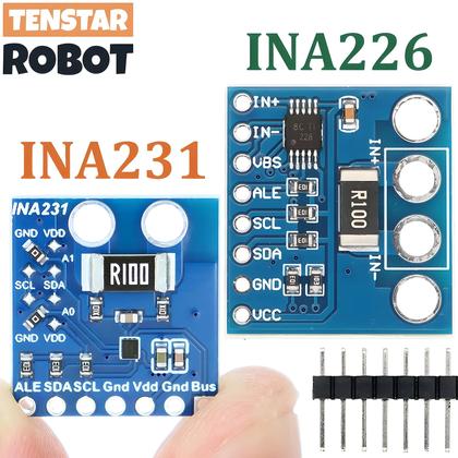 Imagem de Módulo Sensor De Monitoramento De Corrente Bidirecional IIC I2C Interface TENSTAR INA226 INA231