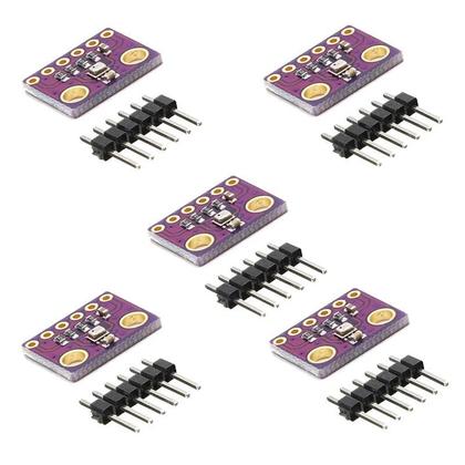 Imagem de Módulo Sensor De Pressão Atmosférica, Temperatura E Umidade BMP280 5pcs Para Arduino 3.3V 5V