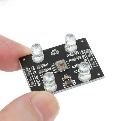 Imagem de Módulo Sensor De Reconhecimento De Cores TCS230 TCS3200 DIY MCU Acessórios De Entrada DC 3-5V
