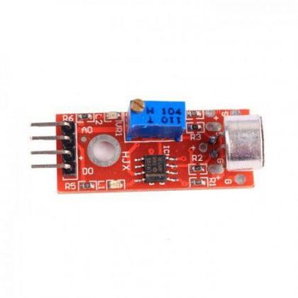 Imagem de Modulo sensor de som *vermelho* microfone ky-037