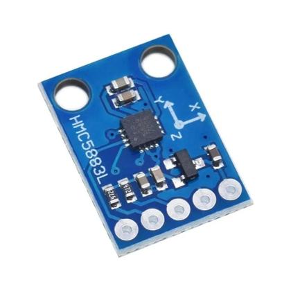 Imagem de Módulo Sensor Magnetômetro De Compasso De Eixo Triplo HMC5883L 3V-5V Para Arduino GY-273