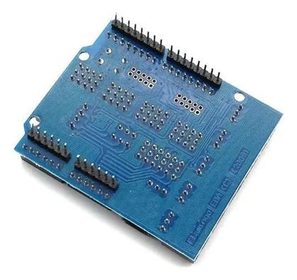 Imagem de Modulo Sensor Shield V4 Arduino Uno R3 Mega Robotica V4.0