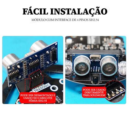 Imagem de Módulo Sensor Ultrassônico Hc-sr04 De Distância Para Arduino