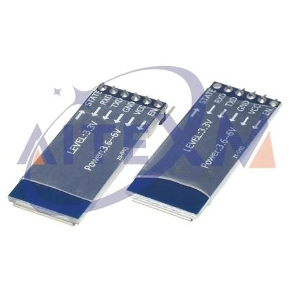 Imagem de Módulo Serial Bluetooth HC-06 HC-05 Comunicação Sem Fio Circuito Integrado Pass-Through