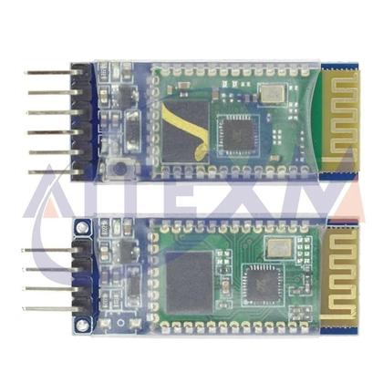 Imagem de Módulo Serial Bluetooth HC-06 HC-05 Comunicação Sem Fio Circuito Integrado Pass-Through