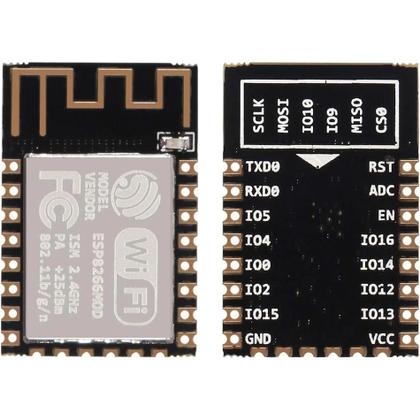 Imagem de Módulo Serial WiFi ESP8266 ESP-12F ESP-12E 4pcs Transceptor Sem Fio 802.11N Módulo De Rede