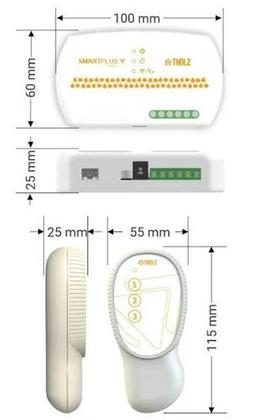 Imagem de Módulo Smart Plus 3 Canais Pdx 1356N S/ Fonte Tholz