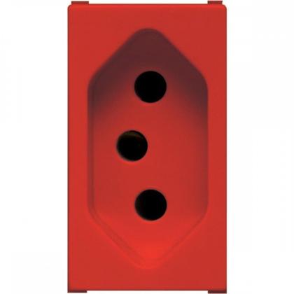 Imagem de Modulo Soprano Ilus (Tomada 10A Vermelho) 5Ub99007