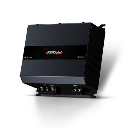 Imagem de Módulo SounDigital 3000.1 EVO6 2 Ohms - Amplificador de Som Automotivo 3000W RMS 1 Canal 2 Ohms SD3000.1 3000.1-2