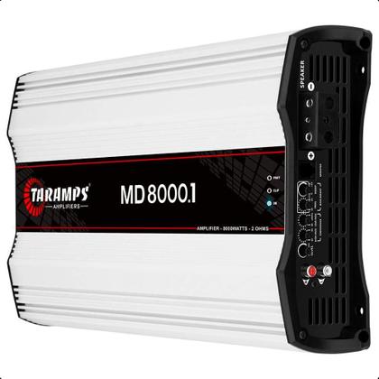Imagem de Módulo Taramps Md 8000.1 8000W Amplificador 1 OHM