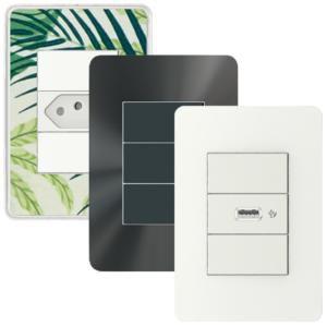 Imagem de Modulo Tomada 10A 2P+T Orion Schneider Aluminio S70202174