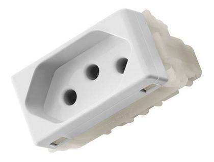 Imagem de Modulo Tomada 10a Branca 2p+t Tramontina Liz