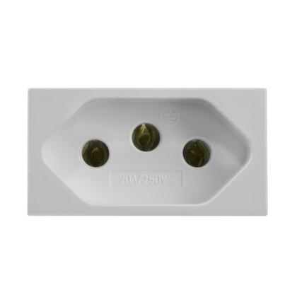 Imagem de Módulo Tomada 20A 250V~ Linha Slim Ilumi - 81141
