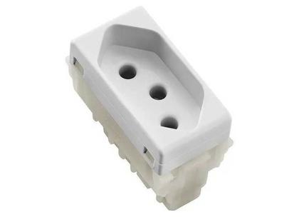 Imagem de Modulo Tomada 20a Branca 2P+T Tramontina Liz