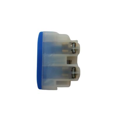 Imagem de Modulo tomada 2p + t 10a 250v azul pezzi c/10 unid