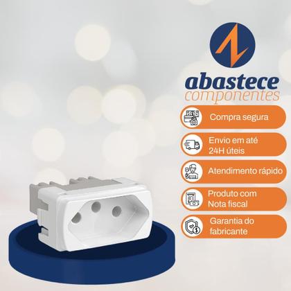 Imagem de Modulo Tomada 2P+T 10A 250V Miluz S3B70340 Schneider