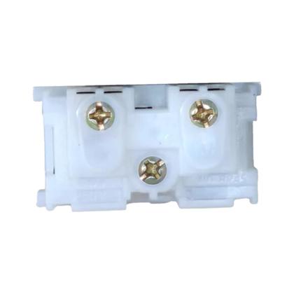 Imagem de Modulo tomada 2p+t 20a 250v preto pezzi 50037-2 c/ 25 unid