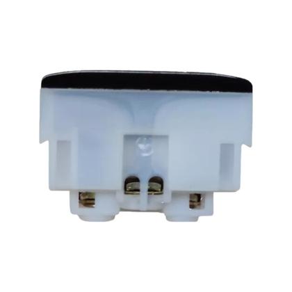 Imagem de Modulo tomada 2p+t 20a 250v preto pezzi 50037-2 c/ 25 unid