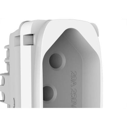 Imagem de Modulo Tomada Alumbra Gracia 2Polo+Terra 20A Branco 85314