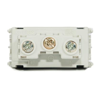 Imagem de Modulo Tomada de Energia 2P+T Refinatto 20A Weg Preto