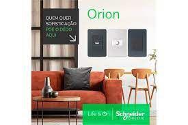 Imagem de Modulo Tomada Orion Schneider 10a 2p+t 250v S70202104 Branco