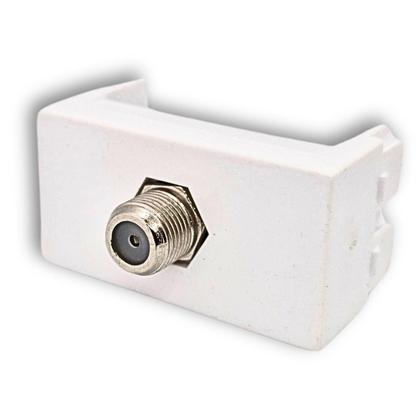 Imagem de Módulo Tomada Para Antena De Tv Com Conector Cabo Coaxial