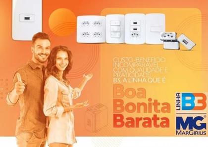 Imagem de Módulo Tomada para Rede Informática RJ45 CAT5e B3 Margirius 19412