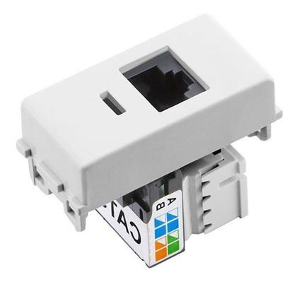 Imagem de Modulo Tomada Telefone E Internet Cat6 Rj45 Tramontina Liz