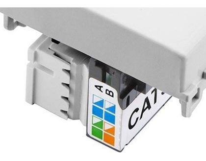 Imagem de Modulo Tomada Telefone E Internet Cat6 Rj45 Tramontina Liz