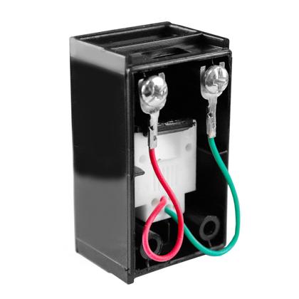 Imagem de Módulo Tomada Telefone RJ11 2 Fios Linha Slim Preta Ilumi - 81614