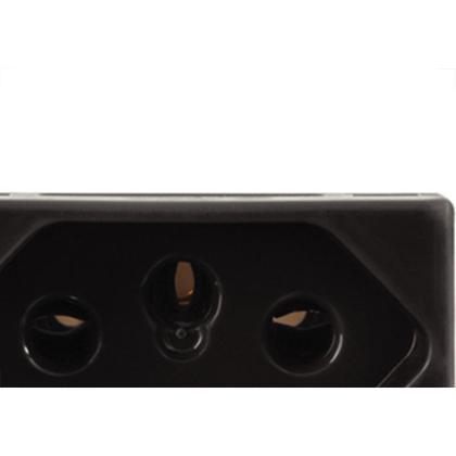 Imagem de Modulo Tram.Liz Grafite 1Tomada 20A 2150/38