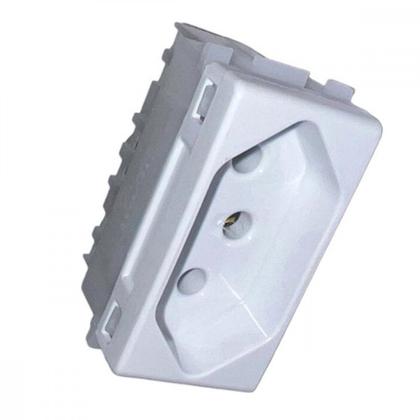 Imagem de Modulo Tramontina Liz/Lux² 1 Tomada 2P+T. 10A. Branca - 57115/030