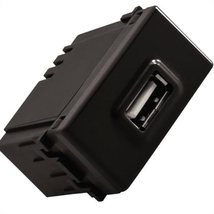 Imagem de Modulo Tramontina Liz/Lux² Grafite Tomada ''Usb'' - 57215/041