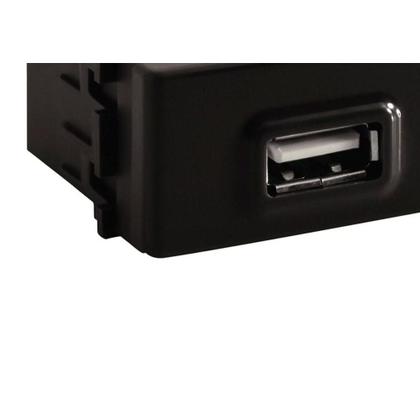 Imagem de Modulo Tramontina Liz/Lux² Grafite Tomada ''Usb'' - 57215/041