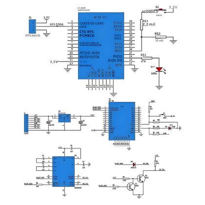 Imagem de Módulo Transceptor Bluetooth RF HC06 HC-06 Serial Sem Fio 4 Pinos RS232 TTL Para Arduino